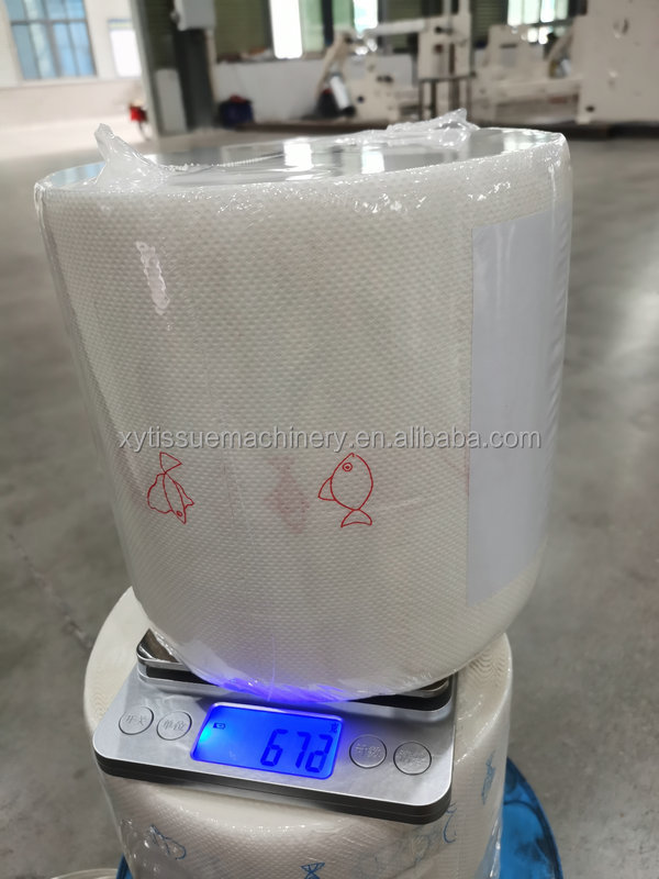 Красивый дизайн от точки до точки ламинирование рельефная кухонная полотенца бумаги переворачивающей машины 14