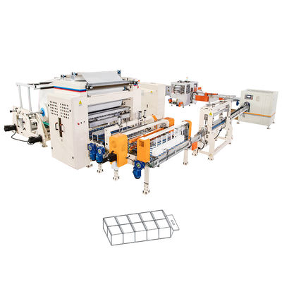 Полностью автоматическая линия по производству машины для интерфолда тканей лица от складывания до упаковки
