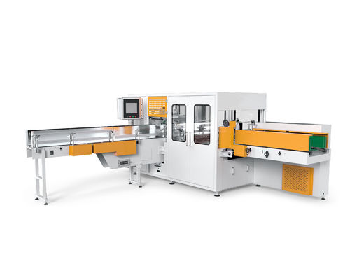 Высокоскоростная трехмерная упаковочная машина для упаковки салфеток, бумажных носовых платков и косметических салфеток