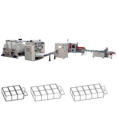 Китай 6 линий мягкой вытяжки V-образного сложения машина для производства бумажных салфеток для лица, производственная линия, завод